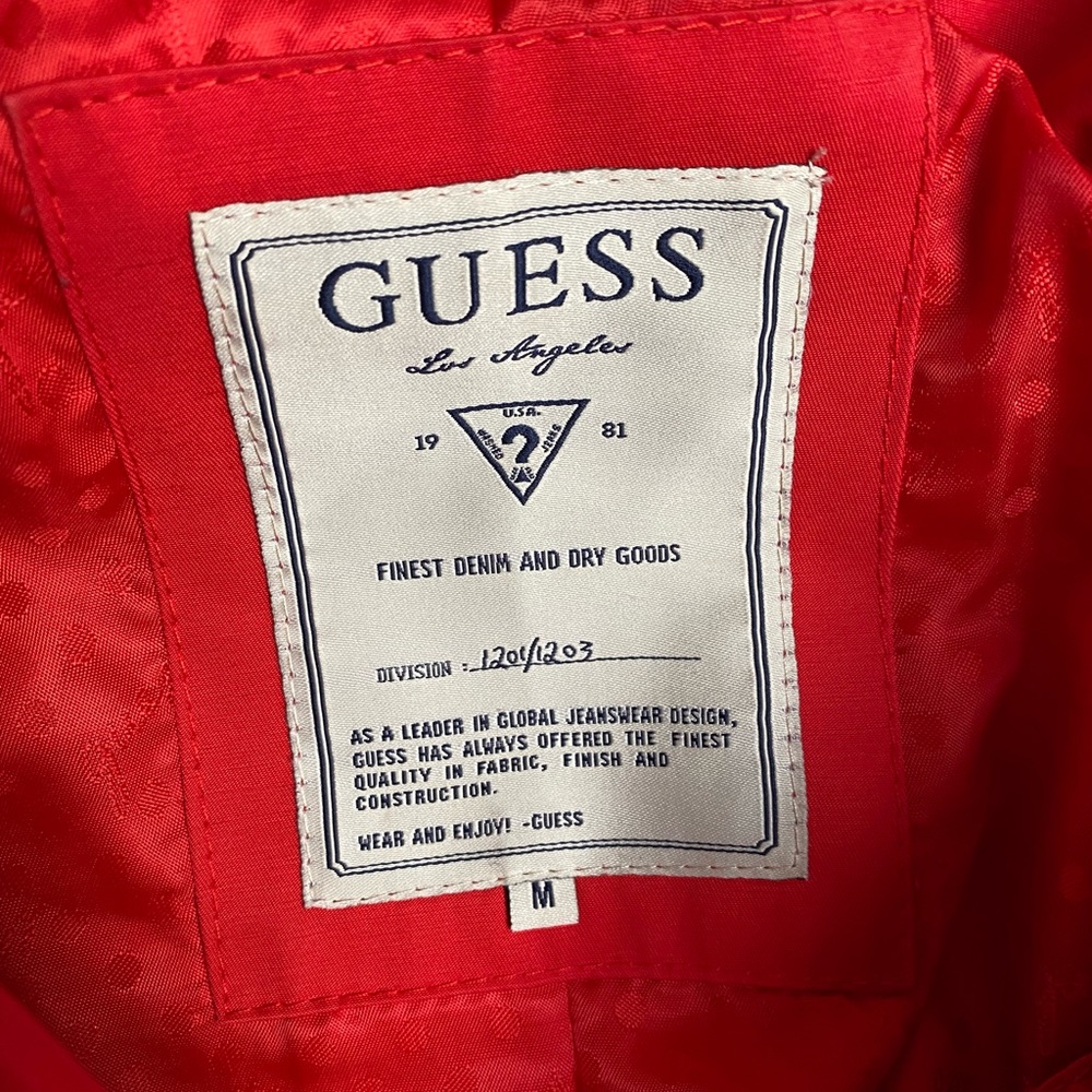 Guess Jacket -Size Medium - Picture 3 of 3